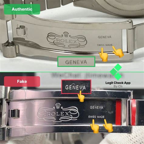 serial number rolex clasp real vs fake